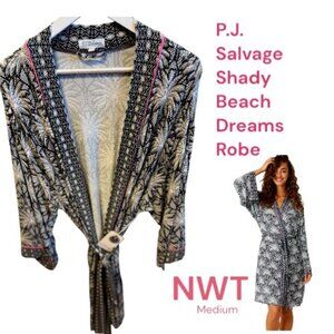 P.J. Salvage Shady Beach Dream Robe Summer 2025 NWT